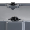 Ящик с крышкой на роликах Rox Box PRO 50л особопрочный, антрацитовый