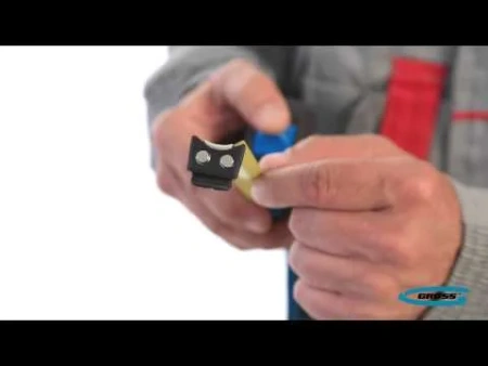 Рулетка GROSS ergonomisch 10х25