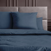 Пододеяльник Verossa Stripe 200х220 см на молнии Sapphire