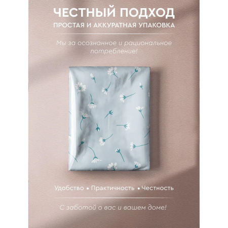 Комплект постельного белья Василиса 1,5 сп нав 70х70х2 шт  500376/1 Бязь