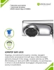 Смеситель д/в GROSS AQUA 2515880C Edge короткий излив