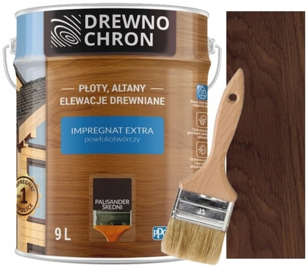 Пропитка Impregnat Extra Powłokotwórczy палисандр средний 9