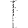 Сверло по бетону BOSCH, SDS plus-1, 10x100x160