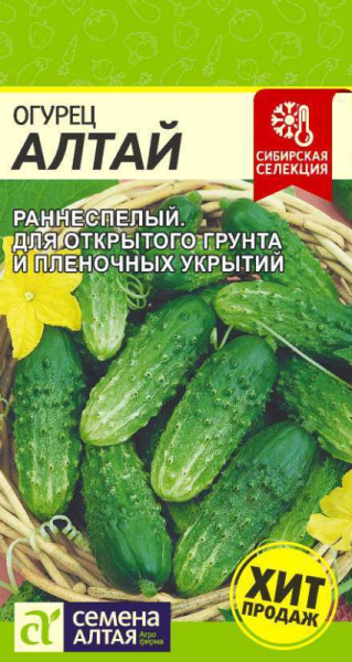 Семена Огурец Алтай/Сем Алт/бп 0,3 гр. Сибирская Селекция! (2029 / 309)