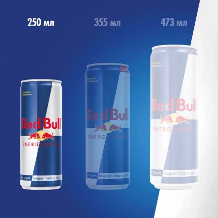 Энергетический напиток Red Bull 0,25л ж/б