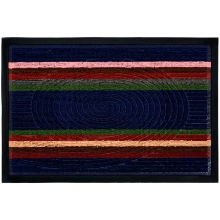 Коврик придверный,"COMFORT"  40*60 см,  синий VORTEX/20