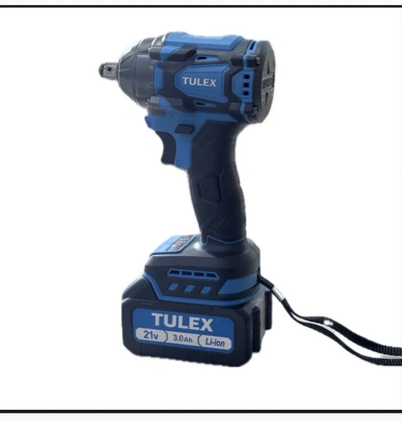 Гайковерт TULEX TIW-21-2,BL,3-х скор,Li-Ion,БЗУ,500N.m,0-3000 об/мин, 3 А/ч, 21В, доп.аккум, кейс