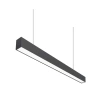 Светильник подвесной LINETA-40/SUR/40K/BLC/40W/4400LM/52x82x1200mm