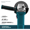 Шлифмашина угловая AG 1400-125 ECS + ADE 125 ALTECO
