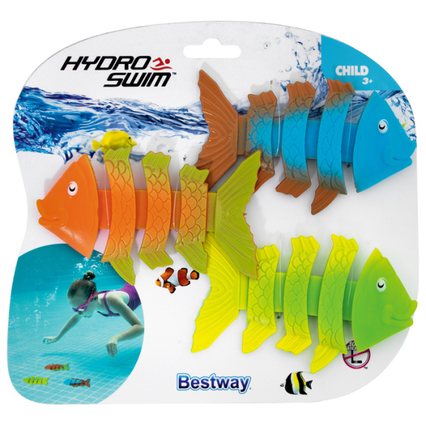Набор игрушек для ныряния Bestway Squiggle Wiggle 3 шт 26029