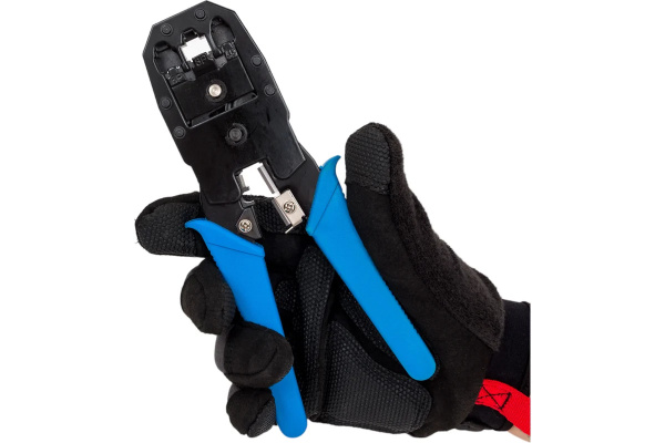Клещи обжимные (кримпер) RJ-9, RJ-11, RJ-12, RJ-45 Юпитер