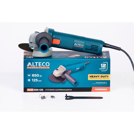Угловая шлифмашина AGH 850-125 ALTECO HEAVY DUTY