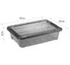 Ящик для хранения IDEA КИП с замками 2,8л М 2333