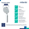 Лейка для душа, 5F, Essential, Milardo, ESS5FCRM18