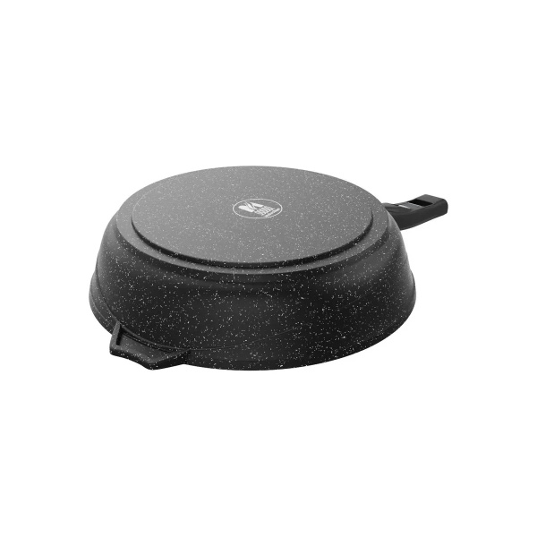 Сковорода Мечта Гранит 28 см а/п Blaсk Induction Pro съем.руч. 028802И