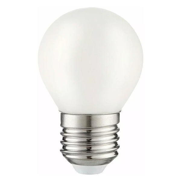 Лампа Gauss LED Filament Шар 9W E27 610 lm 4100K milky диммир.105202209-D