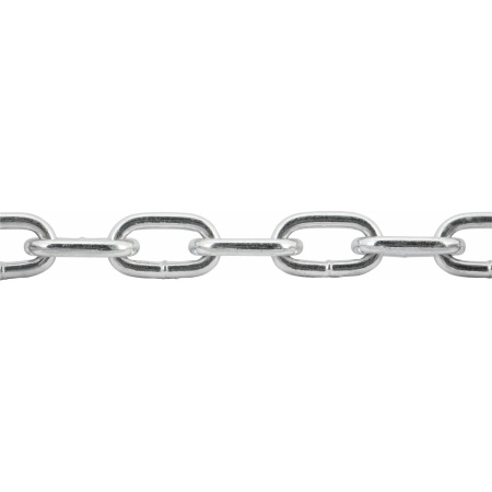 Цепь сварная короткозвенная, оцинк. М4 DIN 766 (бухта 50 м) STARFIX, арт.SMP-63684-50
