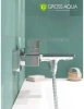 Смеситель д/в GROSS AQUA 2515880C Edge короткий излив