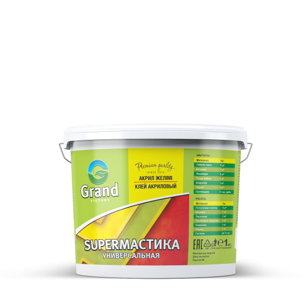 SUPERМАСТИКА Grand victory клей акриловый 3,5кг