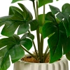 Растение искусственное в горшке scindapsus, lotus leaf, monstera 3 вида в ассортименте 808554 Kmg
