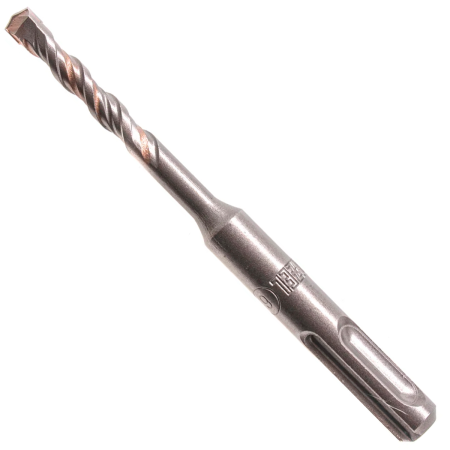 Бур по бетону, двойная спираль, Cobalt W-tip, 6x110 мм, SDS PLUS// Denzel