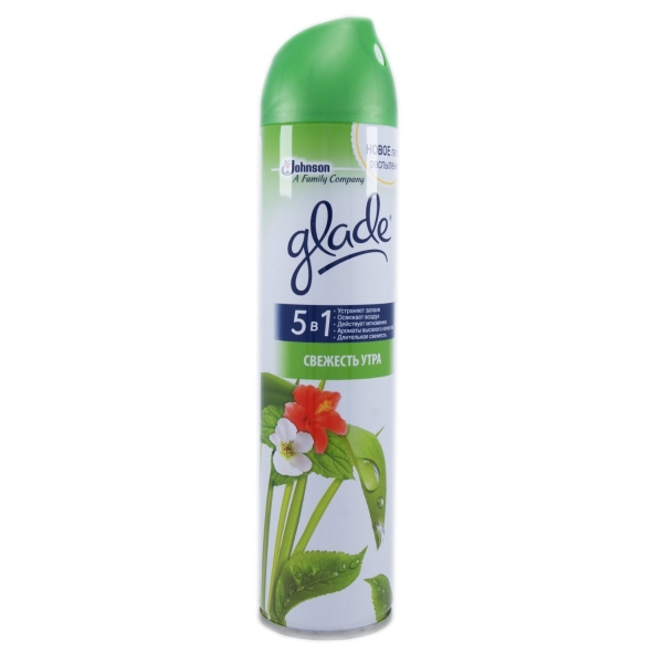 Освежитель воздуха Glade 300мл утренняя свежесть