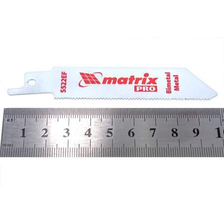 Полотна по металлу для сабельной пилы S522EF 75 / 1,4 мм, Bimetal, 2 шт., PRO// Matrix