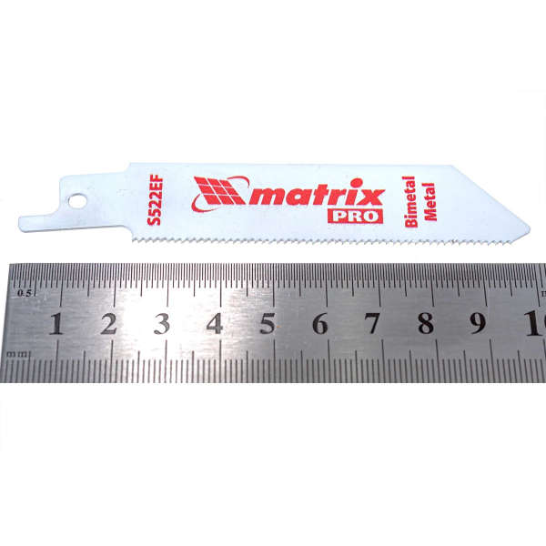 Полотна по металлу для сабельной пилы S522EF 75 / 1,4 мм, Bimetal, 2 шт., PRO// Matrix
