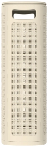 Корзина для белья Альт-Пласт Лён 45л 43×20×60см слоновая кость АП 1066