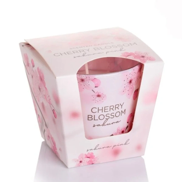 Аромасвеча BARTEK в стакане Вишневый цвет  (Cherry Blossom) 115гр