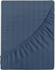 Простыня Verossa Stripe на резинке 200х200 см 30 см борт Sapphire