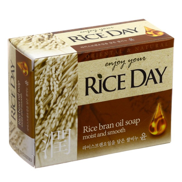 Мыло CJ LION Rice Day (Yoon) с рисовыми отрубями 100гр