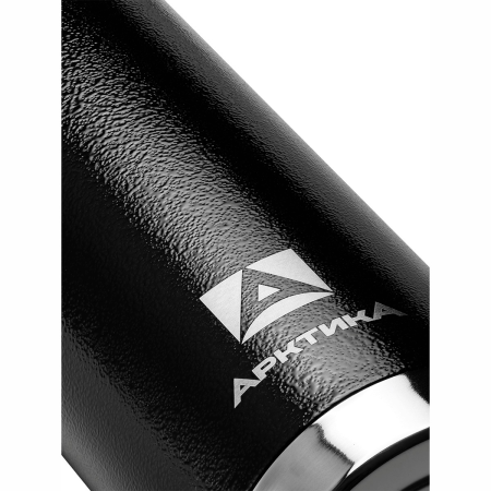 Термос Арктика 106-900C вакуумный для напитков с ситечком 900 мл черный