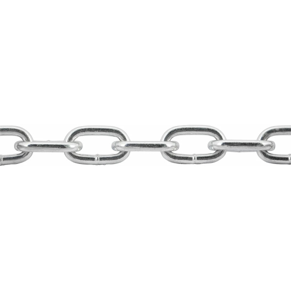 Цепь сварная короткозвенная, оцинк. М5 DIN 766 (бухта 40 м) STARFIX, арт.SMP-63685-40