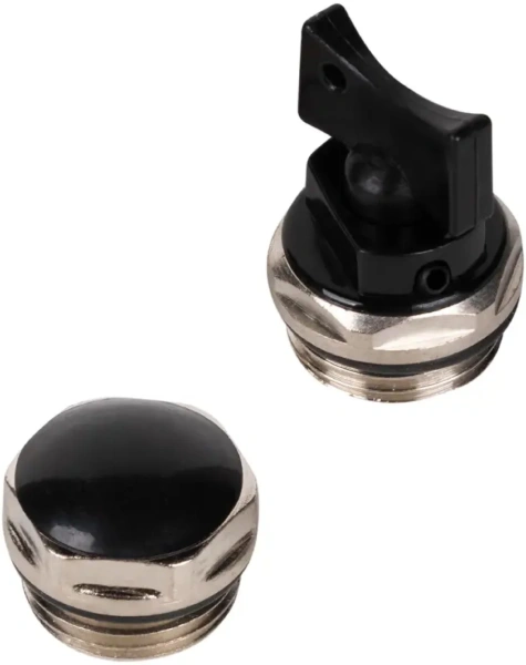 Комплект монтажный Royal Thermo 1”х 1/2" черный (Новый)