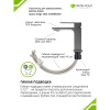Смеситель д/р GROSS AQUA 6210880GM Грани (Edge)