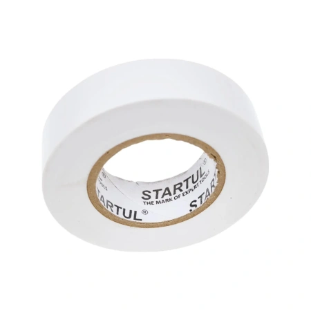 Изолента ПВХ 18ммх20м белая STARTUL PROFI (ST9046-6), арт.ST9046-6