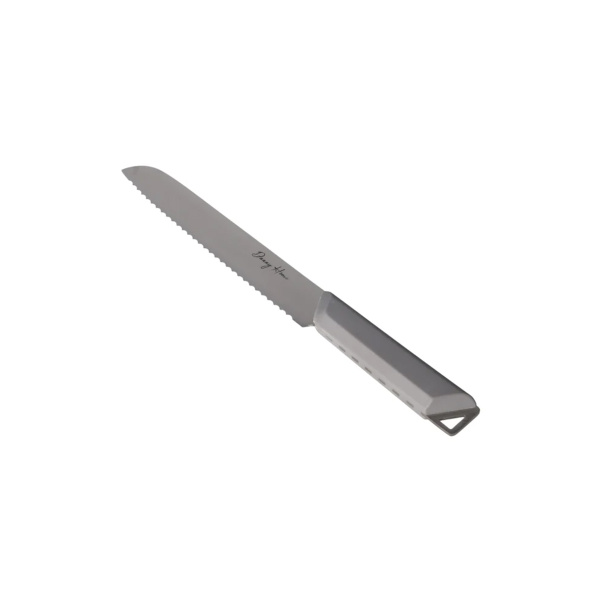 Нож для хлеба DH серая пластиковая ручка DH3802-GREY