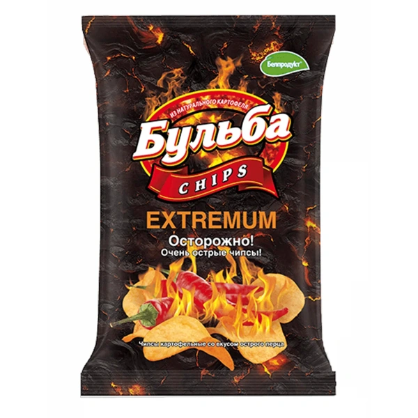 Чипсы Бульба CHIPS Тайский перец 75гр