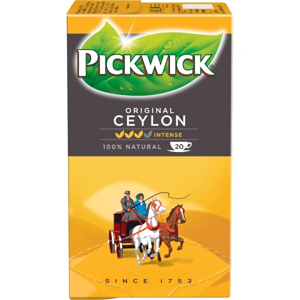 Чай пакетированный черный ORIGINAL CEYLON  Pickwick 40г(20x2Г)