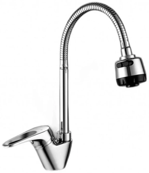 Смеситель д/к Gross Aqua 3205258С- В015 Base, гиб.изл