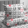 Комплект постельного белья Волшебная Ночь 1,5 сп нав. 50х70 см Love you