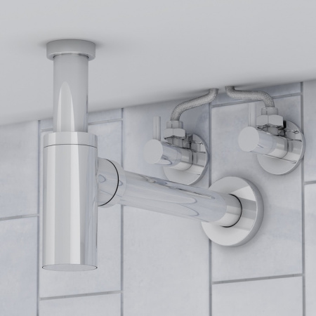 Кран угловой, с отражателем, 1/2; 3/4, кран-букса, латунь, IDDIS, 910B0Z4C4CZ
