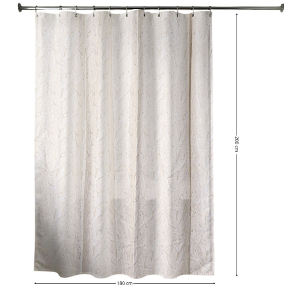 Штора для ванной комнаты Tendance Botanique 180х200 см 1200835B