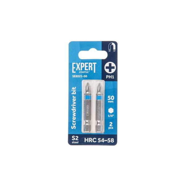 Насадка крестообразная PH1 50мм  2шт EXPERT STARTUL (SE8521-50), арт.SE8521-50