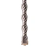 Бур по бетону, двойная спираль, Cobalt W-tip, 10x210 мм, SDS PLUS// Denzel