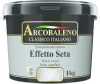 Краска декоративная "Arcobaleno Effetto Seta", база: серебро 1 кг