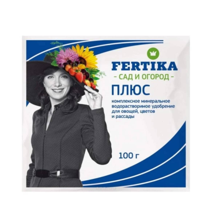 Удобрение минеральное Fertika Плюс, Весна-Лето, 100 гр.