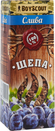 Щепа для копчения "Слива", 1л., BoyScout