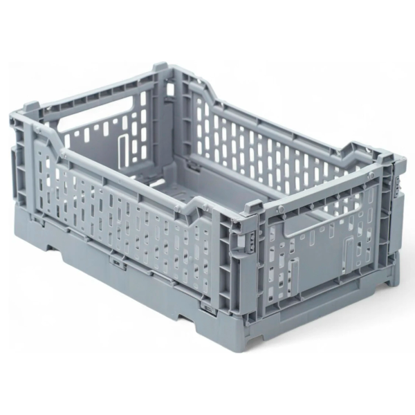 Корзина для хранения складная CASSA размер S серая 4л G-634-G